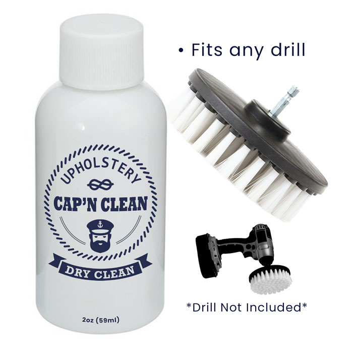 cap'n clean upholstery cleaning kit