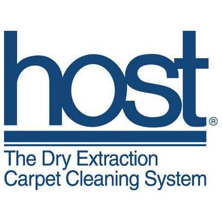Host dry carpet cleaning logo