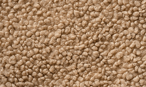 close-up of wool carpet fibers